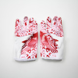 adidas adizero Gloves - Receiver Men's White/Red New without Tags XL-EQPT-006526