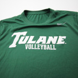 Tulane Green Wave Nike Dri-Fit Short Sleeve Shirt Men's Green Used M-TOPS-172816