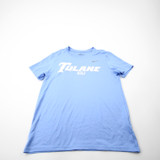Tulane Green Wave Nike Nike Tee Short Sleeve Shirt Women's Light Blue Used S-TOPS-173036