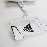 adidas adizero Gloves - Receiver Unisex White/Black New with Tags M-EQPT-006498