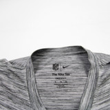 New England Patriots Nike NFL On Field Short Sleeve Shirt Men's New Dark Gray/Heather XL-TOPS-173258