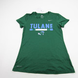 Tulane Green Wave Nike Dri-Fit Short Sleeve Shirt Women's Multiple Sizes TOPS-173194