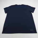 New England Patriots Nike NFL On Field Short Sleeve Shirt Men's Used Navy/Midnight Blue XL-TOPS-173298