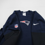 New England Patriots Nike NFL On Field Sweater Men's Navy Used-TOPS-173300