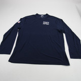 New England Patriots Nike NFL On Field Long Sleeve Shirt Men's Navy Used 2XL-TOPS-173309