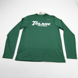 Tulane Green Wave Nike Dri-Fit Long Sleeve Shirt Men's Green New with Tags M TOPS-172812