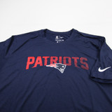 New England Patriots Nike NFL On Field Nike Tee Short Sleeve Shirt Men's New Navy 2XL-TOPS-173086
