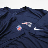 New England Patriots Nike NFL On Field Short Sleeve Shirt Men's Navy New 4XL-TOPS-173110