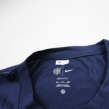 New England Patriots Nike NFL On Field Long Sleeve Shirt Men's Navy Used 4XL-TOPS-173102