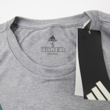 Miami Hurricanes adidas Short Sleeve Shirt Men's Gray New S-TOPS-171522