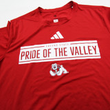 Fresno State Bulldogs adidas Aeroready Short Sleeve Shirt Men's Multiple Sizes TOPS-173413