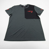 New England Patriots Nike NFL On Field Short Sleeve Shirt Men's Used Dark Gray/Black-TOPS-173317