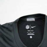 New England Patriots Nike NFL On Field Short Sleeve Shirt Men's Used Dark Gray/Black-TOPS-173317