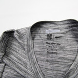 New England Patriots Nike NFL On Field Short Sleeve Shirt Men's Used Dark Gray/Heather XL-TOPS-173328