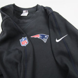 New England Patriots Nike NFL On Field Sweater Men's Dark Gray Used-TOPS-173343