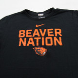 Oregon State Beavers Nike Nike Tee Short Sleeve Shirt Men's Black/Orange Used XL-TOPS-173442