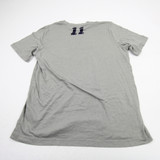 Fresno State Bulldogs adidas Aeroready Short Sleeve Shirt Men's Gray Used-TOPS-173417