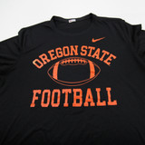 Oregon State Beavers Nike Nike Tee Short Sleeve Shirt Men's Black/Orange Used XL-TOPS-173447