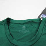 Miami Hurricanes adidas Short Sleeve Shirt Men's Green New 2XL-TOPS-173467