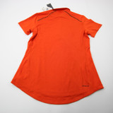 Miami Hurricanes adidas Polo Women's Orange New with Tags S TOPS-173457