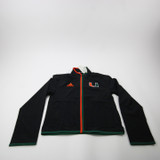 Miami Hurricanes adidas Jacket Women's Black New with Tags Multiple Sizes TOPS-173360