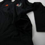 Miami Hurricanes adidas Jacket Men's Black New with Tags XXL TOPS-173453