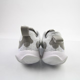 Under Armour Spawn Basketball Shoe Men's White/Gray Used 7.5-SHOE-021480