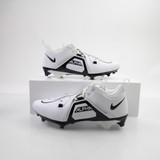 Nike Alpha Menace Football Cleat Men's White Used 12.5 CLEA-016154