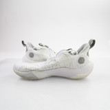 Under Armour Spawn Basketball Shoe Men's White Used 11.5 SHOE-021518