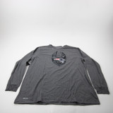 New England Patriots Nike NFL On Field Long Sleeve Shirt Men's Dark Gray New 3XL-TOPS-173186