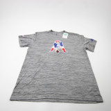 New England Patriots Nike NFL On Field Short Sleeve Shirt Men's New Gray/Heather XL-TOPS-173192