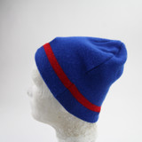 Kansas Jayhawks adidas Winter Hat Unisex Blue/Red Used OSFM-HATS-016047