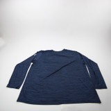 New England Patriots Nike NFL On Field Long Sleeve Shirt Men's New Navy/Heather 3XL-TOPS-172951