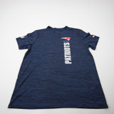 New England Patriots Nike NFL On Field Short Sleeve Shirt Women's New Navy/Heather-TOPS-172955