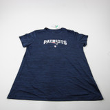 New England Patriots Nike NFL On Field Short Sleeve Shirt Women's New Navy/Heather-TOPS-172958