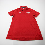 Sacred Heart Pioneers adidas Climalite Polo Women's Red Used M TOPS-173752