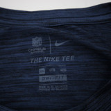 New England Patriots Nike NFL On Field Short Sleeve Shirt Men's New Navy/Heather 4XL-TOPS-172967