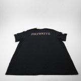 New England Patriots Nike NFL On Field Short Sleeve Shirt Men's Black New 3XL-TOPS-173134