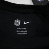 New England Patriots Nike NFL On Field Short Sleeve Shirt Men's Black New-TOPS-173142