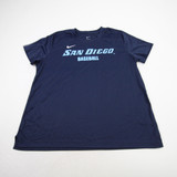 San Diego Toreros Nike Dri-Fit Short Sleeve Shirt Women's Navy New XL-TOPS-173668