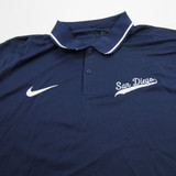 San Diego Toreros Nike Dri-Fit Polo Men's Navy Used XXL TOPS-173731