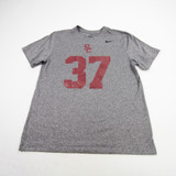 USC Trojans Nike Nike Tee Short Sleeve Shirt Men's Gray Used M TOPS-173523