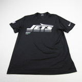 New York Jets Nike NFL On Field Nike Tee Short Sleeve Shirt Men's Black Used L-TOPS-173534