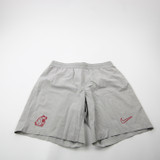 Washington State Cougars Nike Dri-Fit Practice Shorts Men's Gray Used-SHOR-037461