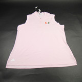 Miami Hurricanes adidas Pullover Women's Pink New with Tags XXL TOPS-173890