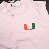 Miami Hurricanes adidas Pullover Women's Pink New with Tags XXL TOPS-173890