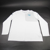 Jacksonville Jaguars Nike NFL On Field Dri-Fit Long Sleeve Shirt Men's Used White/Light Gray XL-TOPS-174068