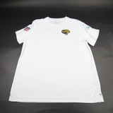 Jacksonville Jaguars Nike NFL On Field Dri-Fit Short Sleeve Shirt Men's Used White XL-TOPS-174032