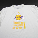 Los Angeles Lakers Nike NBA Authentics Long Sleeve Shirt Men's Multiple Sizes TOPS-173437