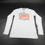 Miami Hurricanes adidas Long Sleeve Shirt Men's New with Tags S TOPS-173480